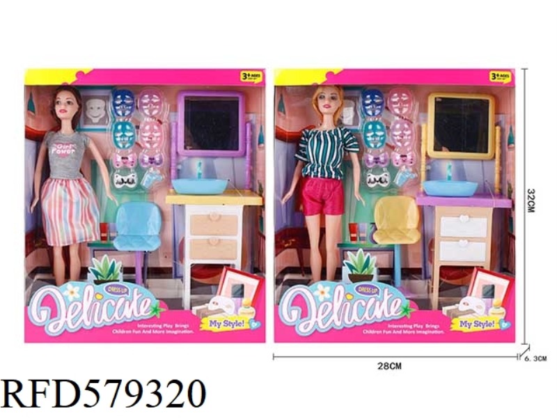 11-INCH BARBIE DRESSER SET