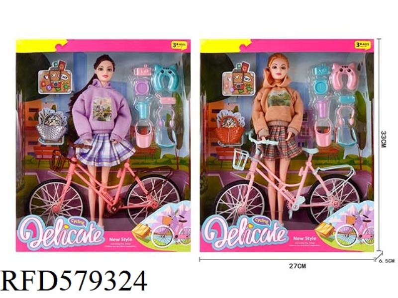 11-INCH BARBIE BIKING OUTDOORS