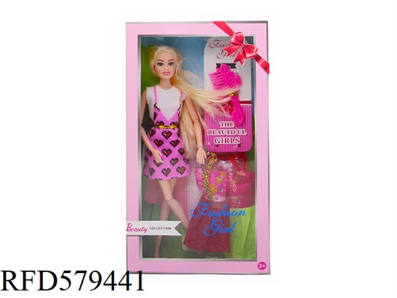 NEW 11.5-INCH 11-JOINT SOLID 11.5-INCH DRESS BARBIE