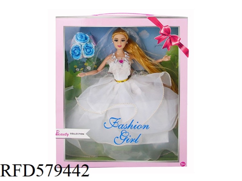 NEW 11.5 INCH 9-JOINT SOLID 11.5 INCH WEDDING BARBIE