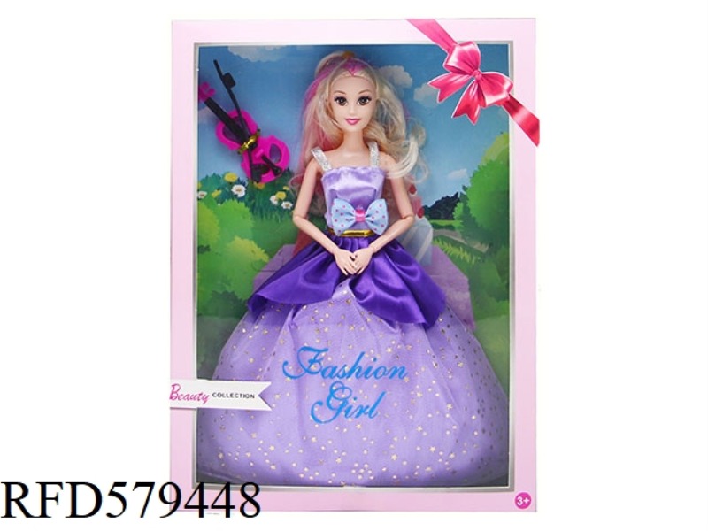 NEW 11.5-INCH 9-JOINT BARBIE WITH GUITAR