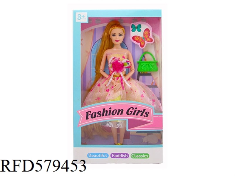 NEW 11.5-INCH 9-JOINT SOLID BIGFOOT BARBIE