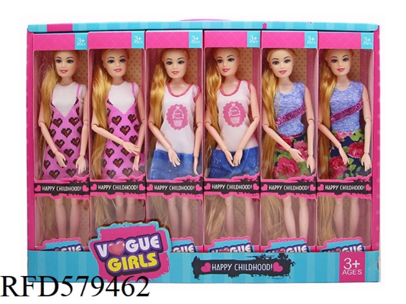 NEW 11-JOINT 11.5-INCH BARBIE 12PCS