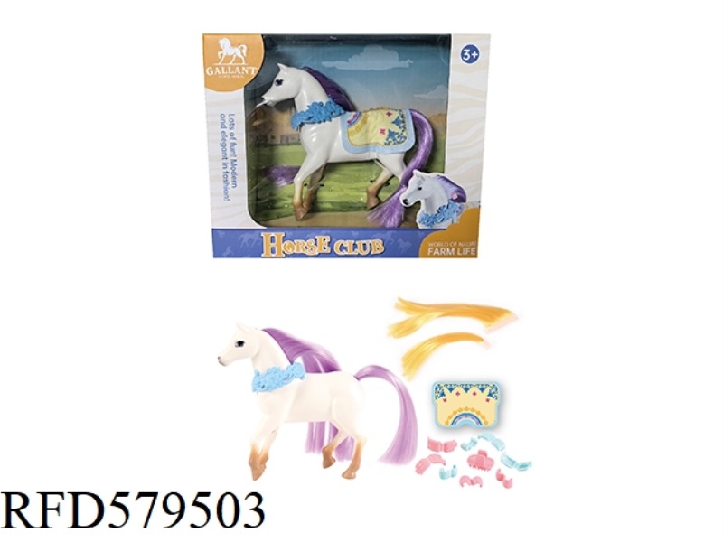 CARTOON HORSE + HAIR CLIP ACCESSORIES