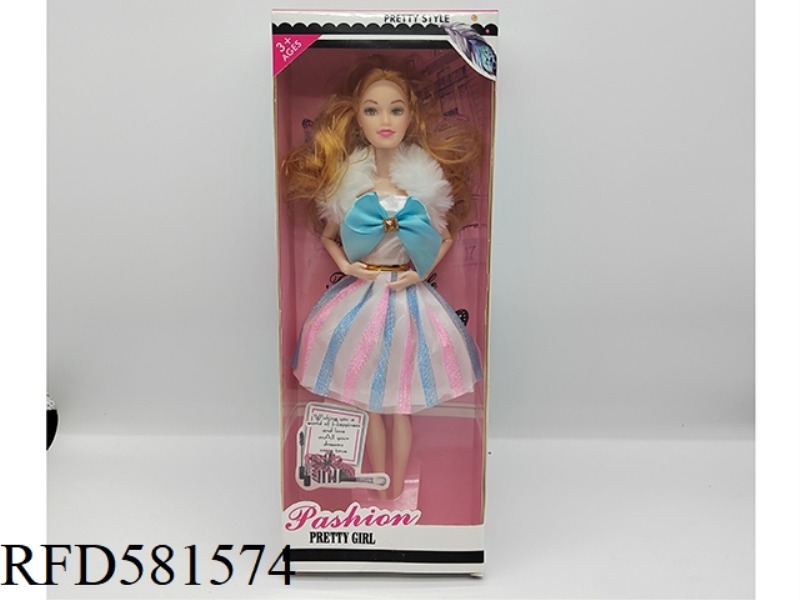 11.5-INCH 9-JOINT BARBIE DOLL