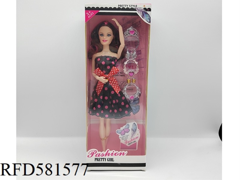 11.5-INCH 9-JOINT BARBIE DOLL
