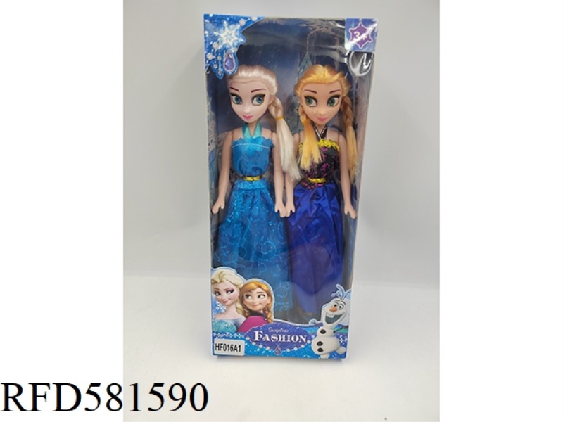 11 INCH ICE AND SNOW PRINCESS DOLL