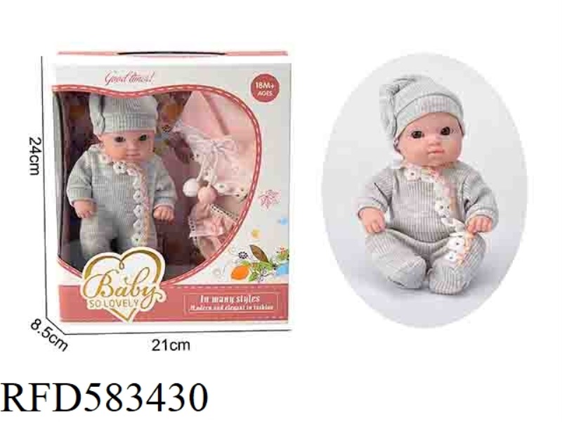 8 INCH NEWBORN DOLL