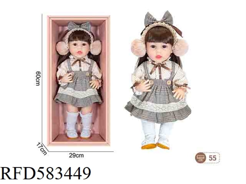 22 INCH NEWBORN SIMULATION DOLL (BAROQUE STYLE)