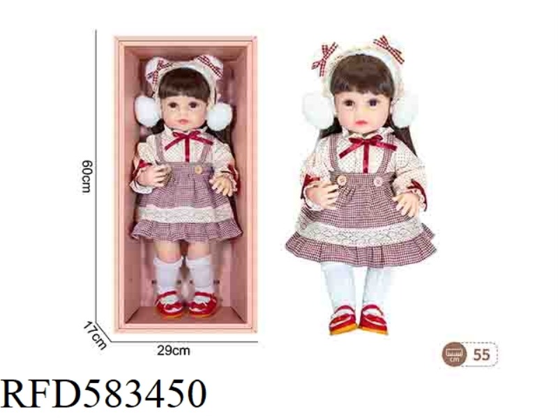 22 INCH NEWBORN SIMULATION DOLL (BAROQUE STYLE)