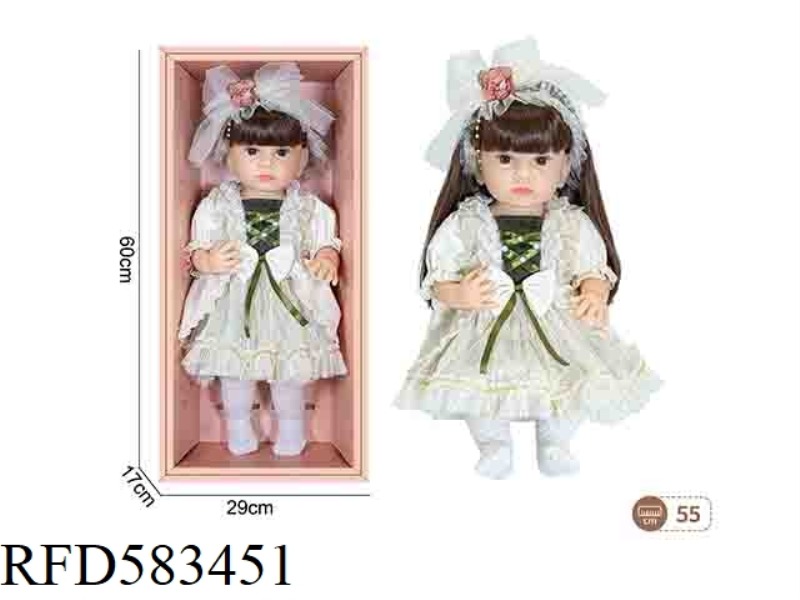 22-INCH NEWBORN SIMULATION DOLL (LOLITA FASHION)