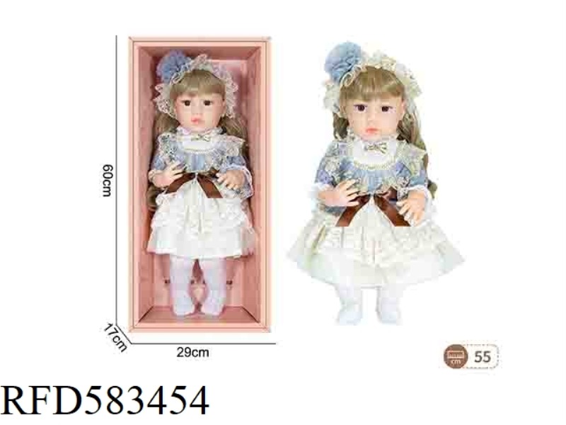 22-INCH NEWBORN SIMULATION DOLL (LOLITA FASHION)