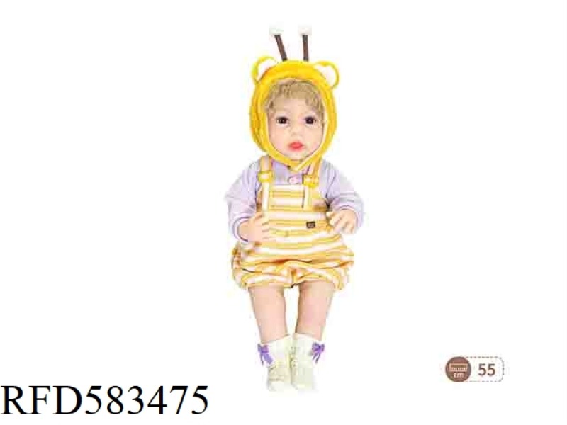 22-INCH NEWBORN DOLL (ANIMAL SERIES-BEE)