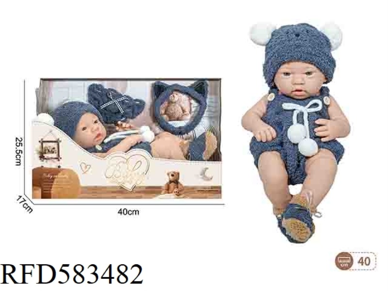 15-INCH NEWBORN DOLL DISTRIBUTION BELT/PANTS (BLUE)