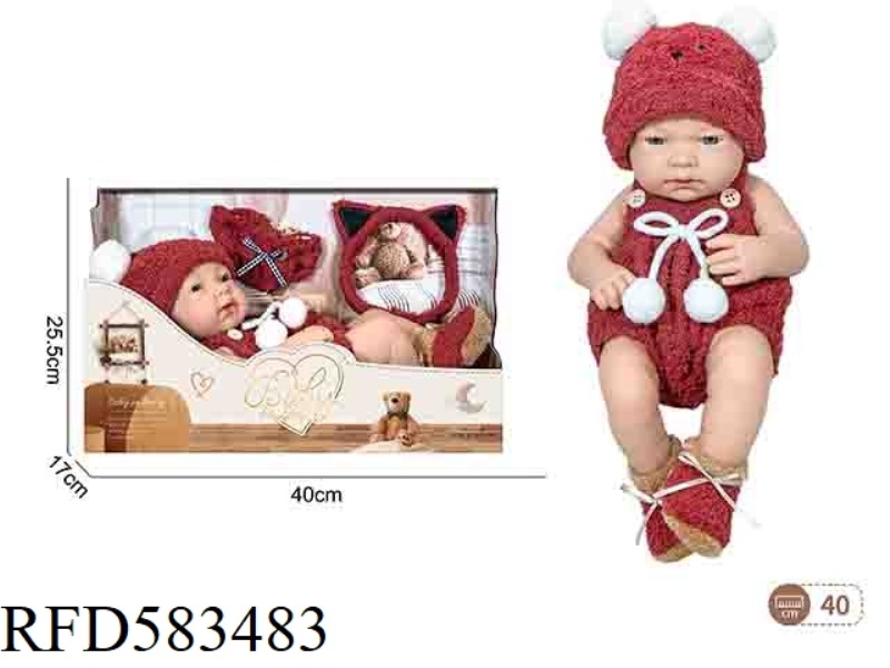 15-INCH NEWBORN DOLL DISTRIBUTION BELT/PANTS (RED)
