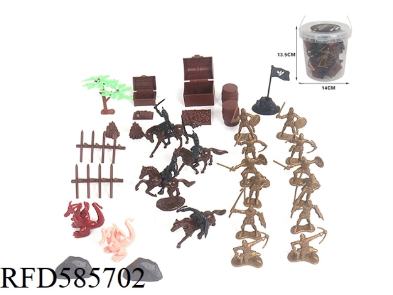 ANCIENT SOLDIER SET 33PCS