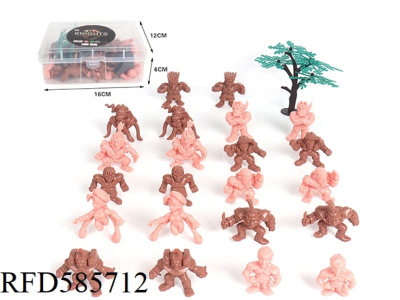 STREET FIGHTER DOLL SET 23PCS