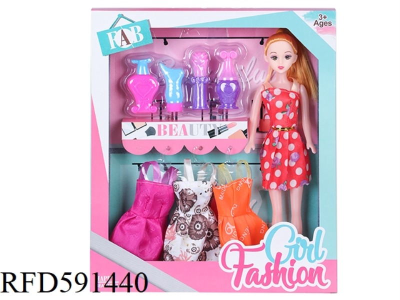 11-INCH 6-JOINT FASHION GIRL BARBIE SUIT