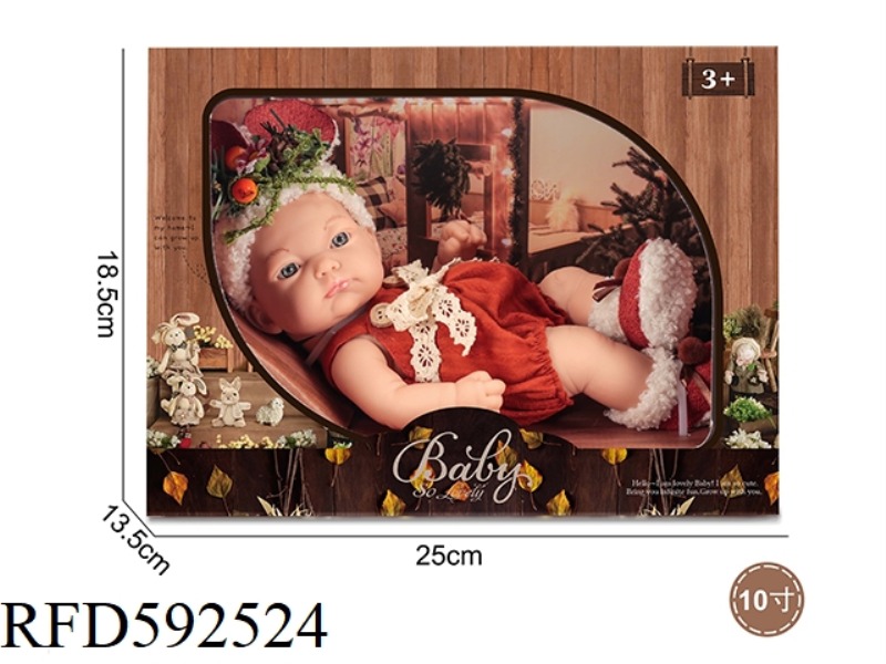 10-INCH NEWBORN DOLL