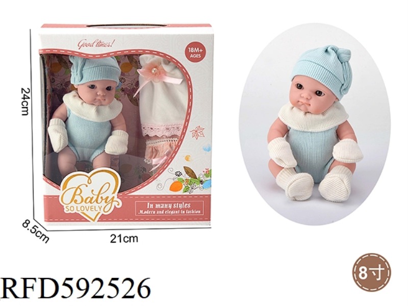 8 INCH NEWBORN DOLL