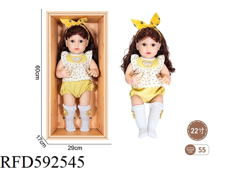 22-INCH NEWBORN SIMULATION DOLL (CANDY SERIES)