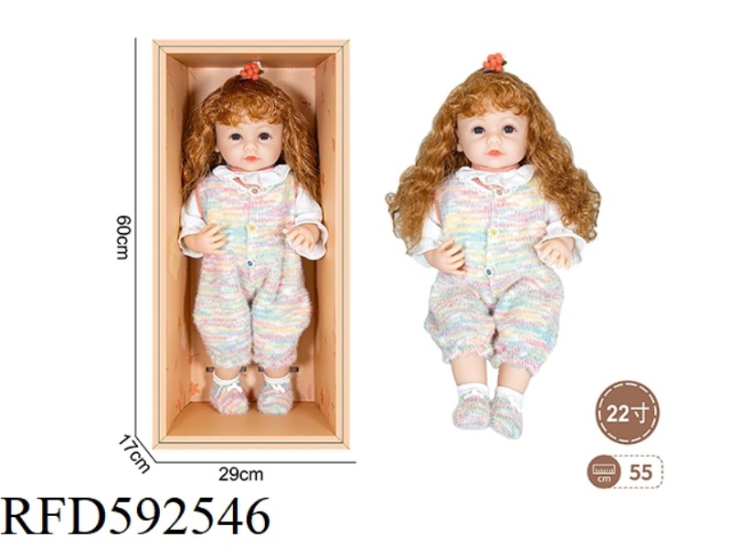 22-INCH NEWBORN SIMULATION DOLL (CANDY SERIES)