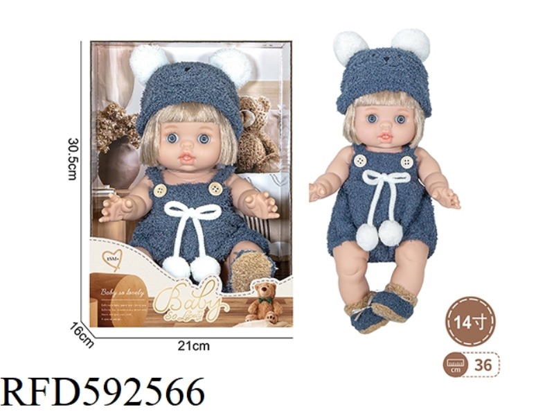 14 INCH NEWBORN DOLL