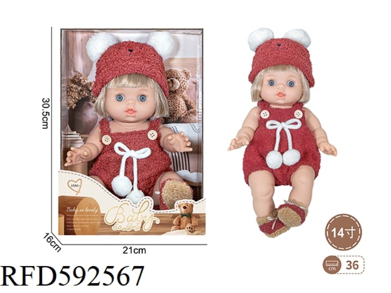 14 INCH NEWBORN DOLL