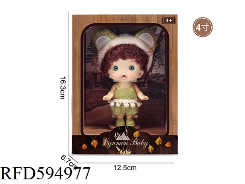 4 INCH CARTOON DOLL