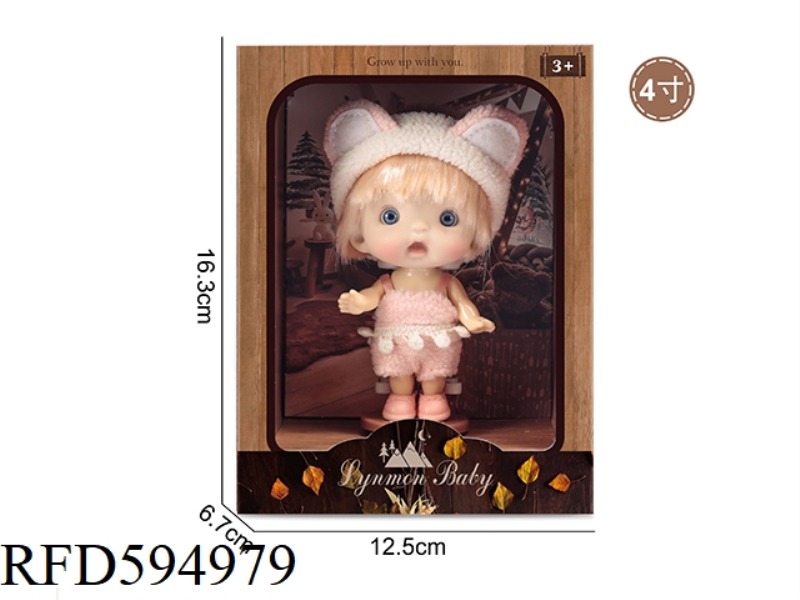 4 INCH CARTOON DOLL