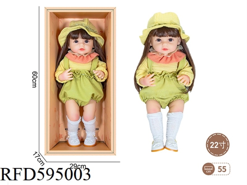 22-INCH NEWBORN SIMULATION DOLL (MEMPHIS SERIES)