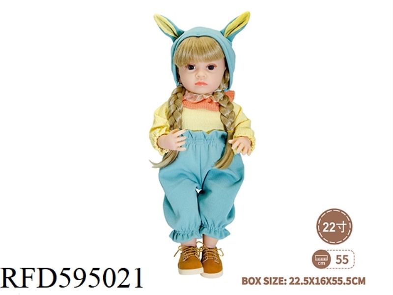 22-INCH NEWBORN SIMULATION DOLL (MEMPHIS SERIES)