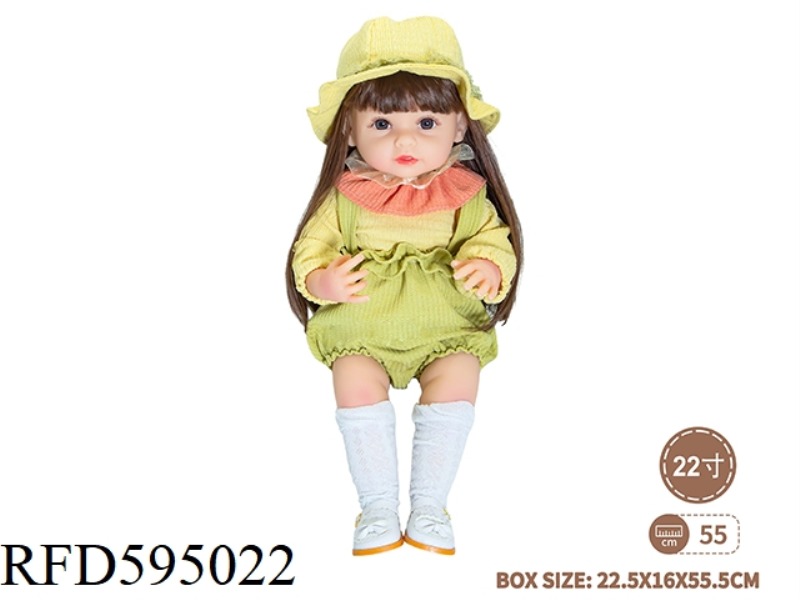 22-INCH NEWBORN SIMULATION DOLL (MEMPHIS SERIES)