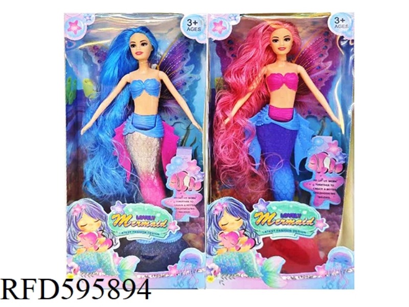 14-INCH MERMAID BARBIE WITH WINGS