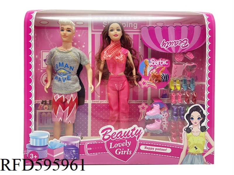 LIVE-ACTION MOVIE VERSION OF 11.5-INCH BARBIE STAR BARBIE FOR MEN AND WOMEN WITH 12 BARBIE SUITS WIT