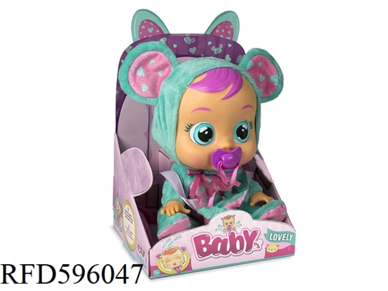 14 INCH VINYL CRYING DOLL