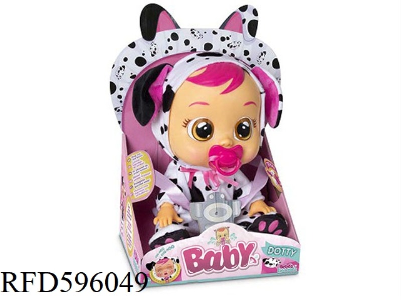 14 INCH VINYL CRYING DOLL