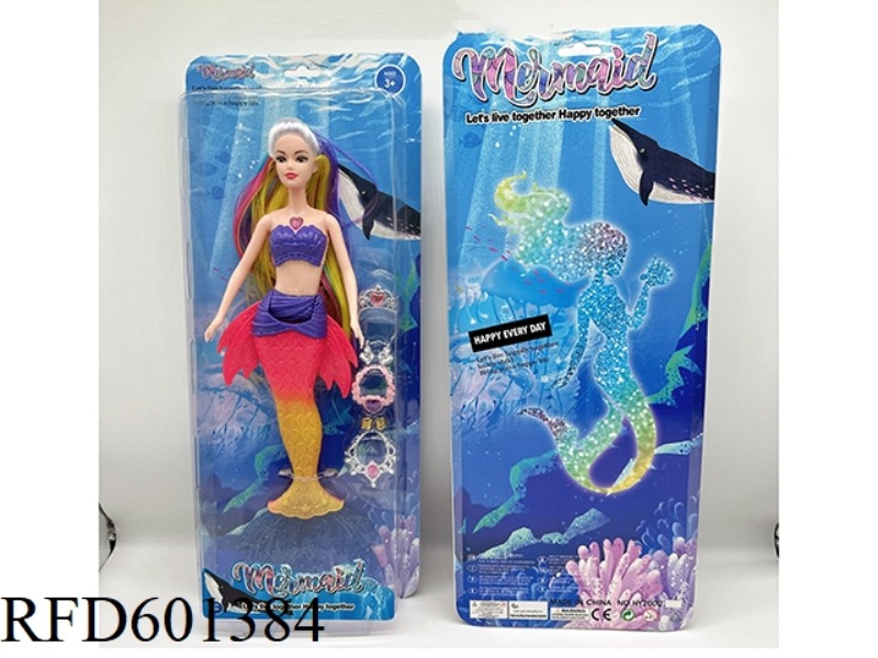 11-INCH MERMAID WITH LIGHTING MUSIC SERIES