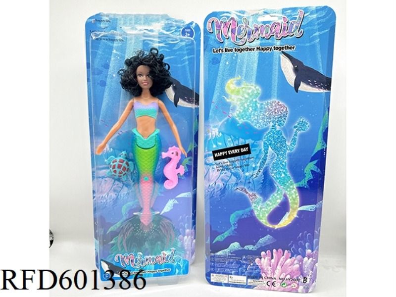 11-INCH MERMAID WITH LIGHTING MUSIC SERIES