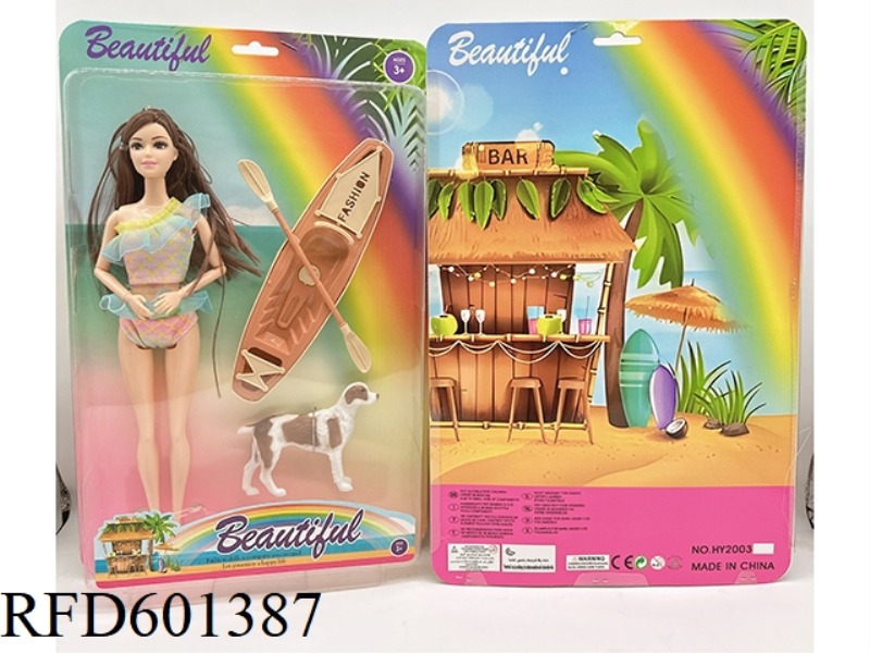 11-INCH SWIMSUIT BARBIE PLUS ACCESSORIES SERIES
