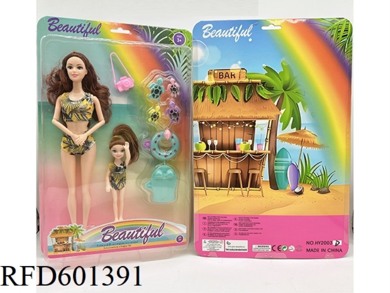 11-INCH SWIMSUIT BARBIE PLUS ACCESSORIES SERIES
