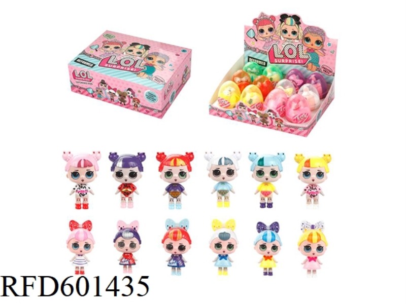 EGG SURPRISE DOLL 12PCS