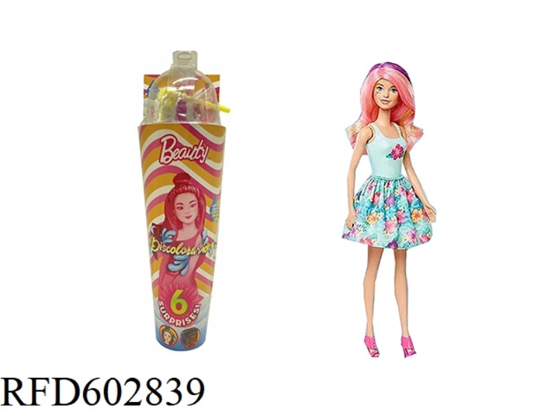 1ST GENERATION 11.5-INCH REAL SURPRISE COLOR-CHANGING BARBIE