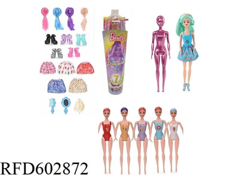 11.5 INCH REAL SURPRISE COLOR CHANGE BARBIE