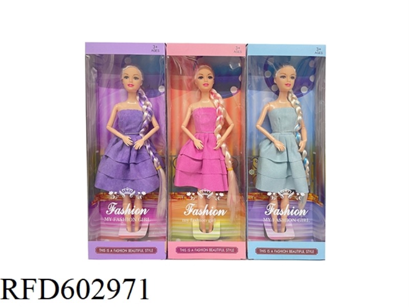 11 INCH SOLID 9-JOINT FASHIONABLE BARBIE DOLL
