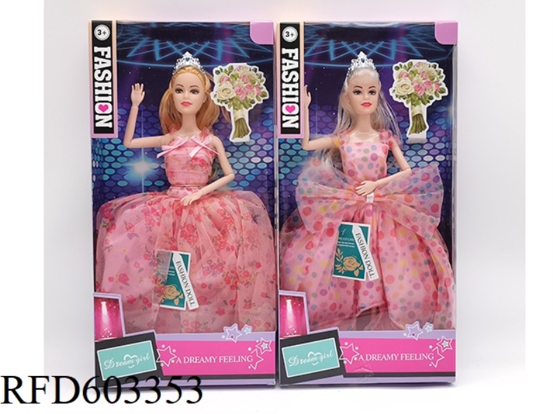 11.5 INCH 9-JOINT FASHION BARBIE