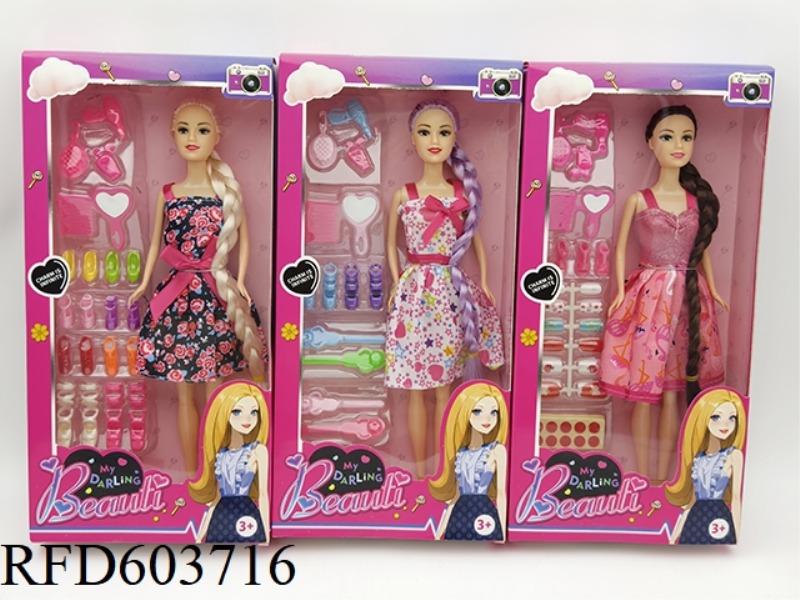 11 INCH FASHION BARBIE+ACCESSORIES