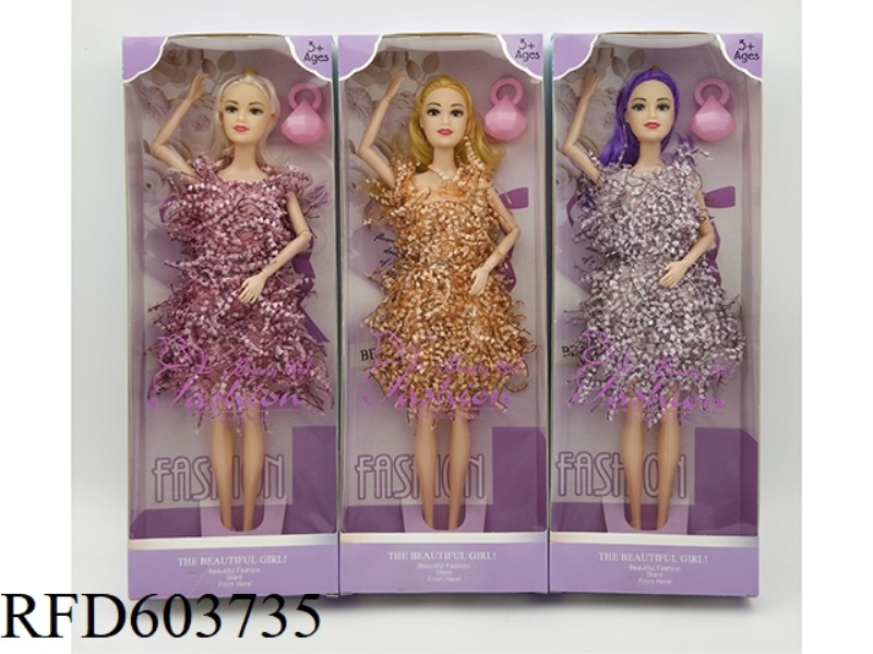 11-INCH REAL 9-JOINT BARBIE+BAG