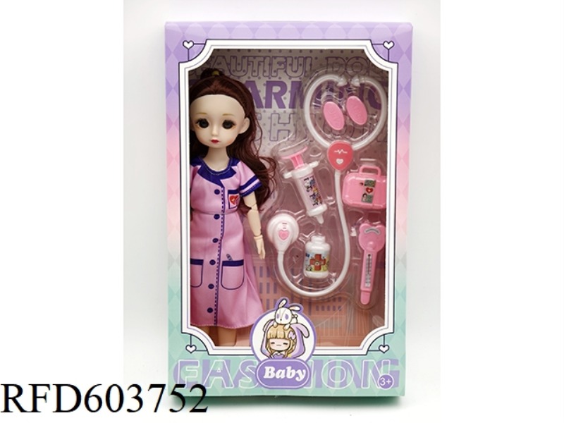 12 INCH JOINT DOCTOR LORI DOLL+MEDICAL ACCESSORIES