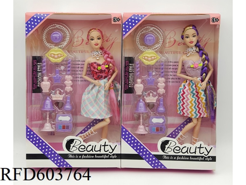 11 INCH REAL 11 JOINTS FASHION BARBIE+BLISTER